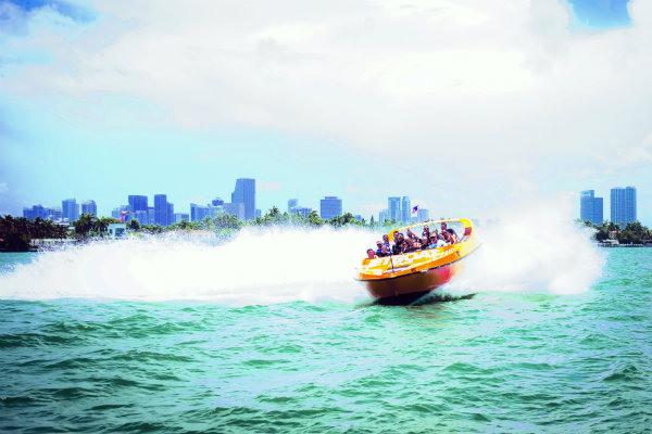 adrenaline junkie rides Miami Florida waterspouts thrill ride