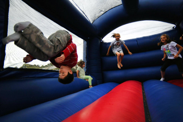 flip moon bounce inflatable rentals fun Miami kids