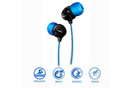Black and Blue headphones